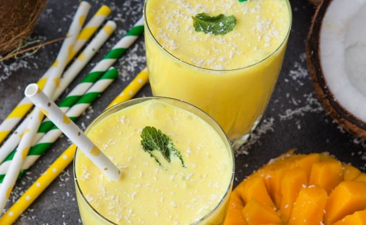 Shake Rezept: Mango Kokos Ingwer Shake